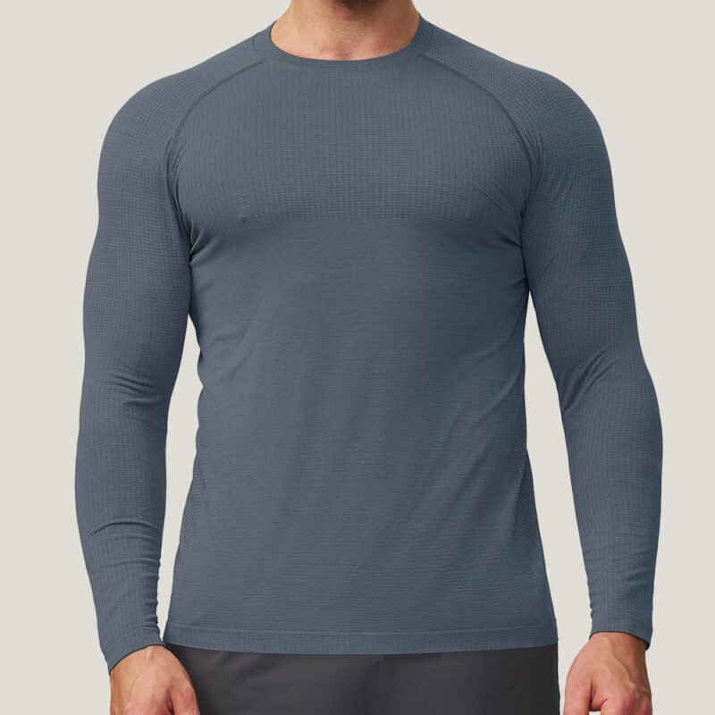 Seamless Men's OEM Athletic Long Sleeve Shirts