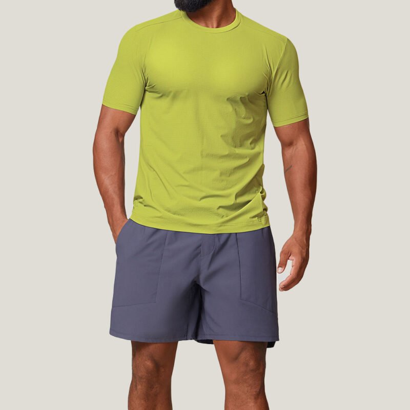 Men's Stretch Fitness Training T-Shirt
