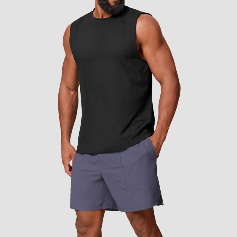 Men’s Athletic Tank Top Lightweight Breathable Workout Sleeveless Shirt OEM Supplier