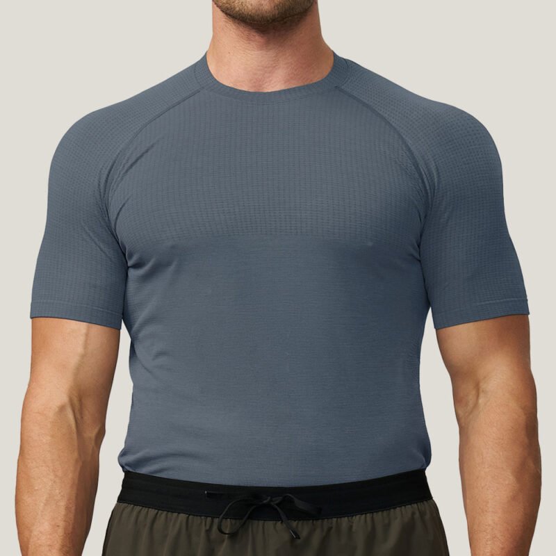 Seamless Men's Workout Running Active T-Shirt