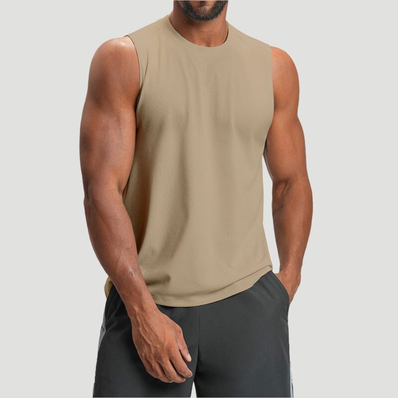 Men’s Basic Athletic Tank Top Lightweight Workout Sleeveless Shirt OEM Supplier