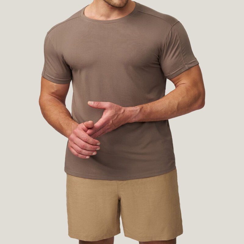 Men's Breathable Running Training T-Shirt