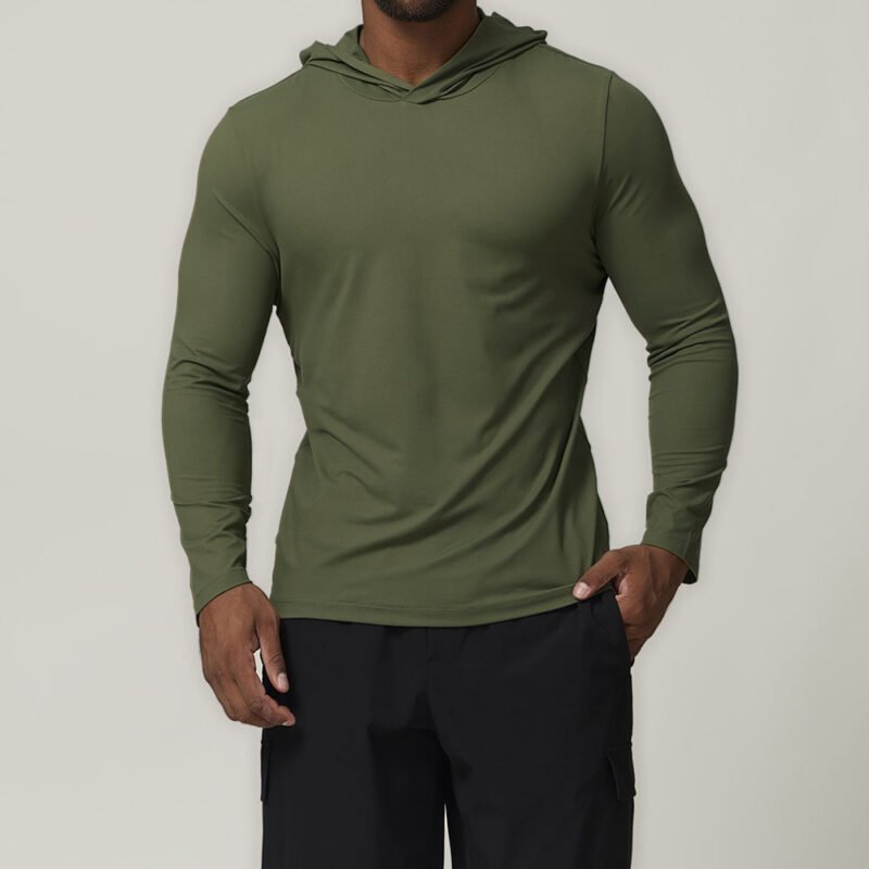 OEM Men’s Performance Hooded Shirt