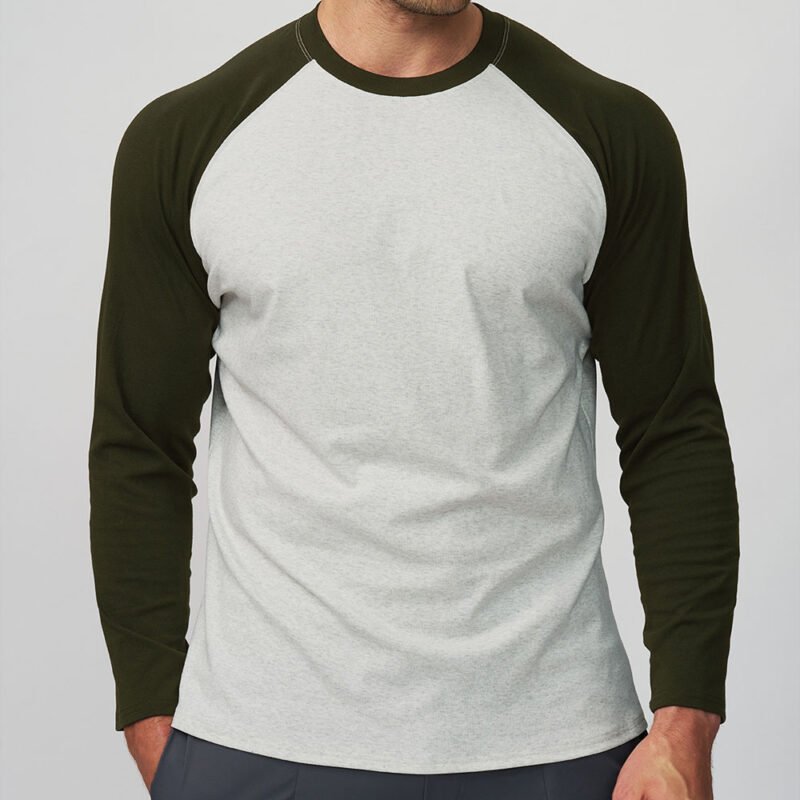 Men’s Premium Activewear Long Sleeve Tee